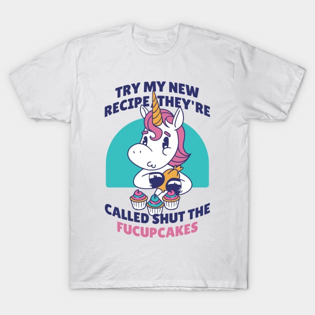 FucupCakes T-Shirt by Threadded